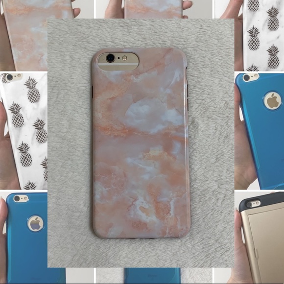 pink marble iphone 6S+ / 6+ case - Picture 3 of 3